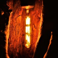 Уникална дървена лампа тип „Винтидж“-2, снимка 15 - Настолни лампи - 18073082