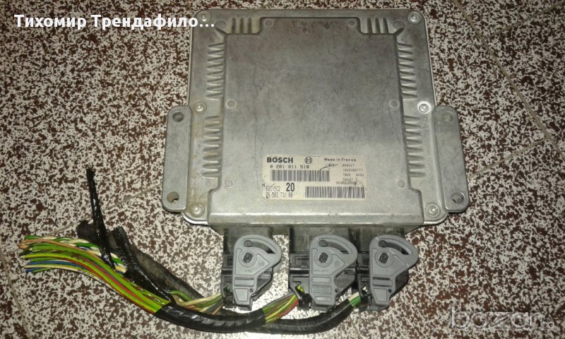 9658373180 ECU 0281011518 Picasso 2003 2.0 HDI компютър за ксара пикасо 2.0 хди, снимка 1