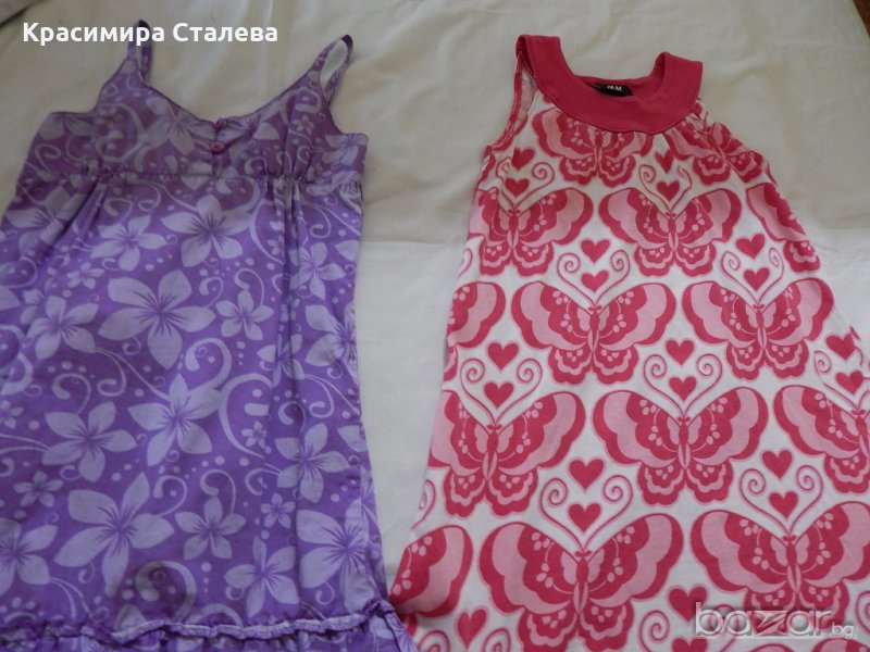 Рокли-5-6 год.-100% памук, снимка 1