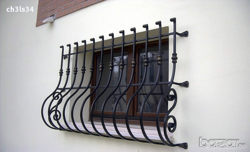Решетки и парапети от ковано желязо, снимка 1
