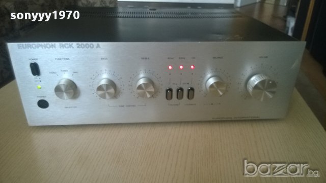 europhon rck 2000a stereo amplifier-нов внос швеицария, снимка 5 - Ресийвъри, усилватели, смесителни пултове - 8577640