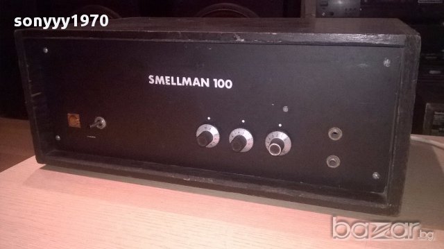 Smellman 100 amplifier-внос швеицария, снимка 2 - Ресийвъри, усилватели, смесителни пултове - 15925476