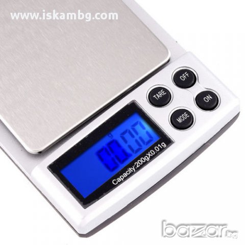 Бижутерска везна 0.01 - 200гр. - кд 0111, снимка 5 - Везни - 13285377