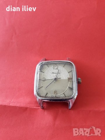 Стар механичен часовник-Ракета, снимка 5 - Антикварни и старинни предмети - 25298446