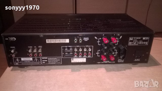 dual cv 650rc amplifier-germany-внос швеицария, снимка 12 - Ресийвъри, усилватели, смесителни пултове - 24805942