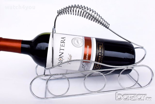 НОВА ПОСТАВКА ЗА ВИНО, УИСКИ И ДР. БУТИЛКИ.СЕТ ЗА ВИНО.ПОДАРЪЧНА ПОСТАВКА ЗА БУТИЛКА ВИНО, снимка 3 - Подаръци за мъже - 16134212