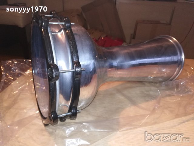 ГОЛЯМА Тарамбука 40х25см-алуминиева-нова от сирия, снимка 7 - Ударни инструменти - 20264003