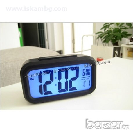 Електронен LED часовник с аларма - код 1019, снимка 5 - Други - 13594514