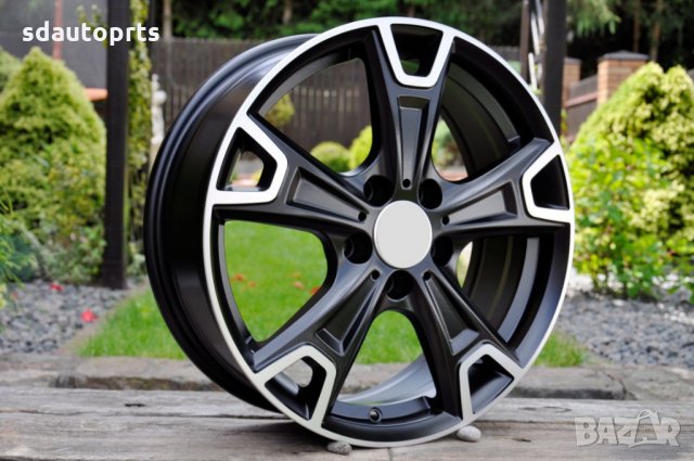 17" Ал. Джанти Мерцедес 5X112 MERCEDES A B C W204 W205 E GLA V AMG, снимка 4 - Гуми и джанти - 26131330