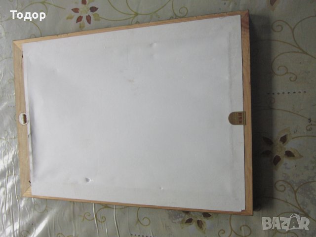 Уникална стара икона стъклопис позлата , снимка 5 - Колекции - 25405040