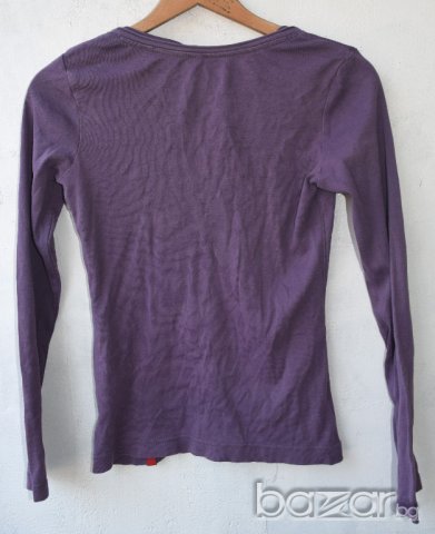 EDC Esprit дамска блуза тениска лилава, снимка 2 - Тениски - 20605188