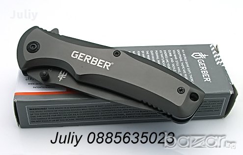 Сгъваем нож Gerber 342 / 342В /, снимка 17 - Ножове - 9383583