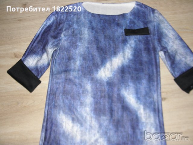 Нова рокля в синьо, снимка 2 - Рокли - 19922028