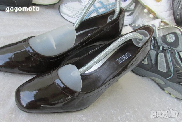 Eлегантни  N- 39- 40 ежедневни дамски обувки ZARA original,100% естествена кожа,GOGOMOTO.BAZAR.BG, снимка 3 - Дамски ежедневни обувки - 21945562