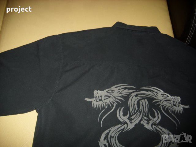 Indentic Оригинална Дизайнерска  риза Уникат.Като нова размер м 39-40, снимка 9 - Ризи - 24161329