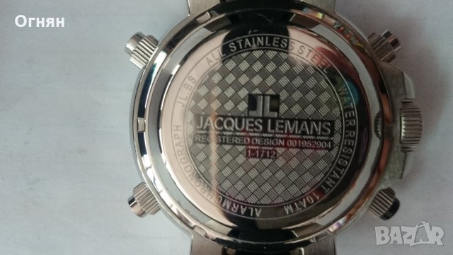 Часовник JACQUES LEMANS , снимка 4 - Мъжки - 22121167