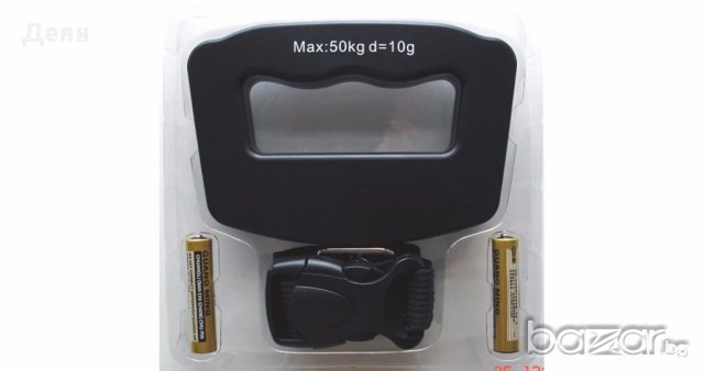 1141 Електронна везна за багаж 50кг, снимка 3 - Други стоки за дома - 17465741