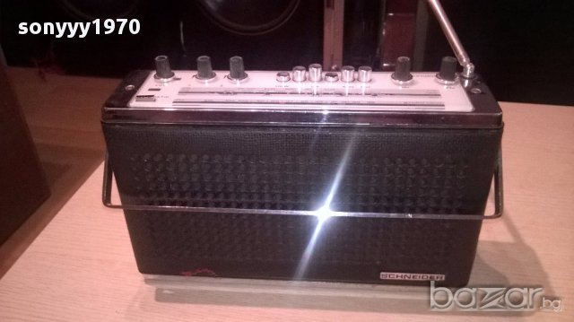 Schneider retro receiver-made in france-внос швеицария, снимка 9 - Ресийвъри, усилватели, смесителни пултове - 14530201