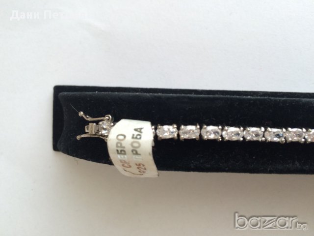 Сребърна гривна 033 ПРОМО !!!!, снимка 4 - Гривни - 10544364