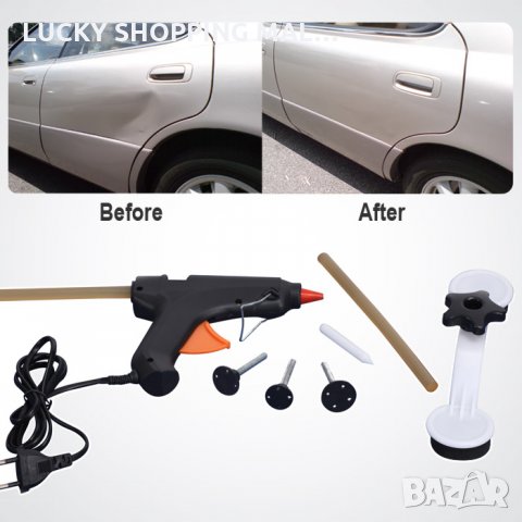 Pops-a-dent - система за изправяне на вдлъбнатините по купето на автом , снимка 9 - Аксесоари и консумативи - 13230182