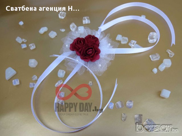 Сватбени бутонери за ръка - бутониера - гривна Бюти, снимка 3 - Кетъринг - 14769940