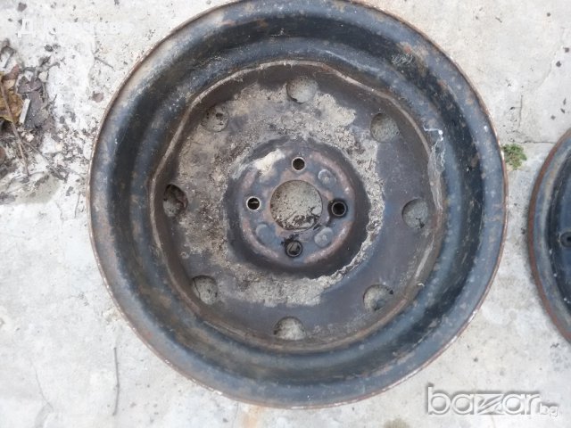 4 бр. железни джанти размер 14  за лек автомобил  , снимка 4 - Гуми и джанти - 15744309