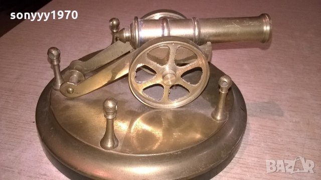 топ/оръдие-мед/месинг-ретро колекция-17х8см, снимка 10 - Колекции - 22197928