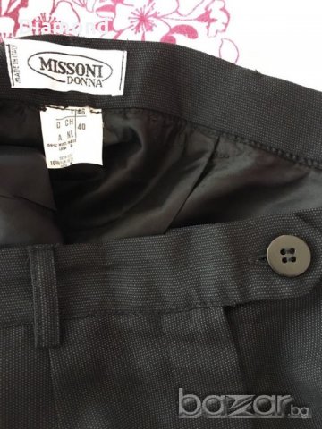 Missoni оригинален елегантен дамски панталон Нов!, снимка 3 - Панталони - 21342766