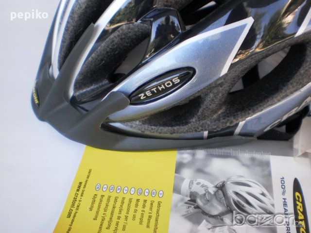 Продавам колела внос от Германия  каска за велосипед CRATONI ZETHOS HELMETS 54-59см, снимка 11 - Спортна екипировка - 10741408