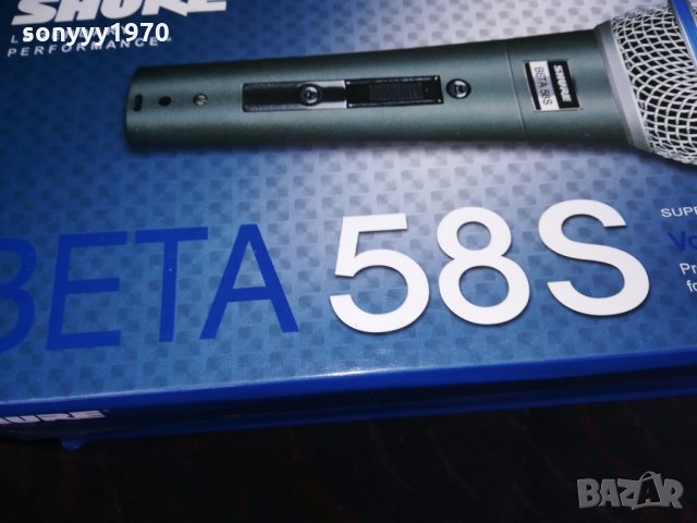 shure beta 58s mic-пълен комплект-внос швеицария, снимка 5 - Микрофони - 23803591