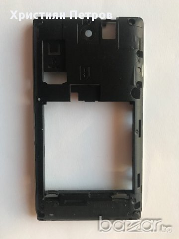 Средна рамка с антени за Sony Xperia Е C1505, снимка 1 - Калъфи, кейсове - 16234781