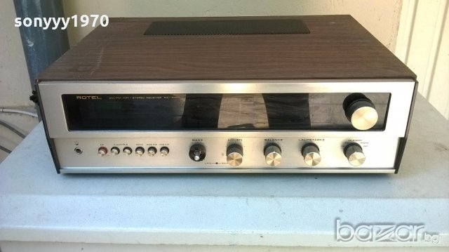 rotel rx-400a-stereo receiver-внос швеицария, снимка 1 - Ресийвъри, усилватели, смесителни пултове - 18238105