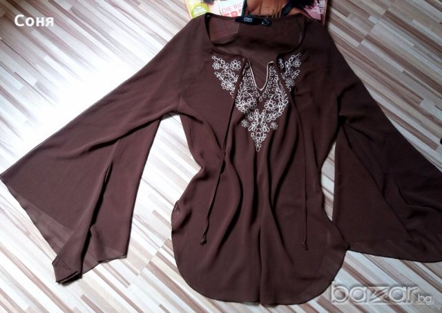 ФИНАЛНА РАЗПРОДАЖБА-Уникална риза-туника, снимка 1
