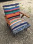 Дънкови кресла / Ръчно изработена дамаска , снимка 10