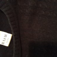 Мъжки черен пуловер голям размер XL, 2XL, снимка 3 - Пуловери - 15980383