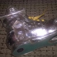 japan-посребрена обувка-ретро колекция-13х11х6см-внос англия, снимка 10 - Антикварни и старинни предмети - 19599685