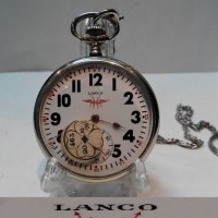 Железничарски джобен часовник LANCO, снимка 5 - Джобни - 19305705