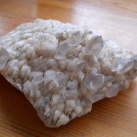 планински кристал във фелдшпат, снимка 2 - Колекции - 20329625
