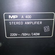 mp a400 hi-fi-stereo amplifier-140watt-за 4 броя колони-внос швеицария, снимка 8 - Ресийвъри, усилватели, смесителни пултове - 8255750