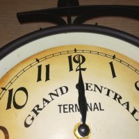 grand central terminal-new york-двоен часовник-внос швеицария, снимка 6 - Колекции - 21178624