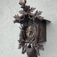 Стенен часовник кукувица Black Forest/Шварцвалд, снимка 3 - Антикварни и старинни предмети - 13569788