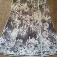 дамска рокля памук сива цветя, снимка 4 - Рокли - 15688384