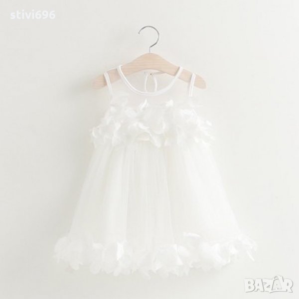 Детска рокля 3 години Ново.бяла ЛИСТА., снимка 1