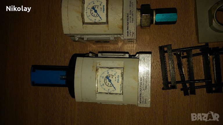 FESTO,кран, разпределител, филтър регулатор, фланец, снимка 1