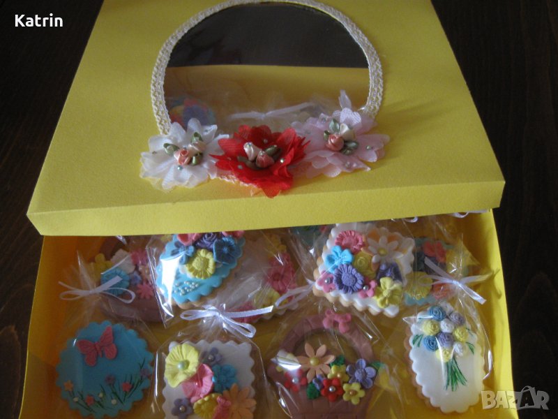 Ръчно декорирани домашни бисквитки , снимка 1