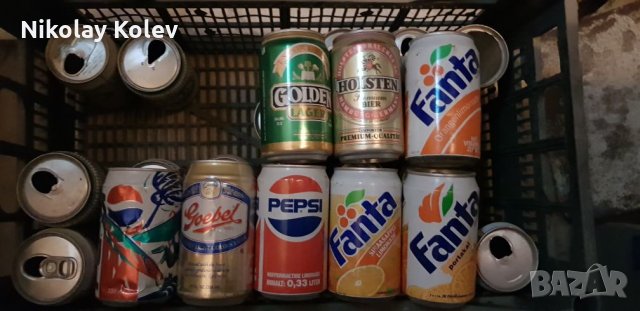 Кутийки от бира, кола, пепси, снимка 3 - Колекции - 25443490