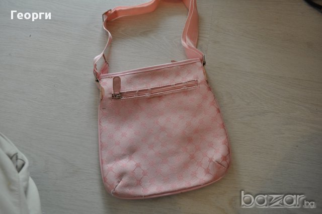 Чанта розова дамска , снимка 3 - Чанти - 12212256