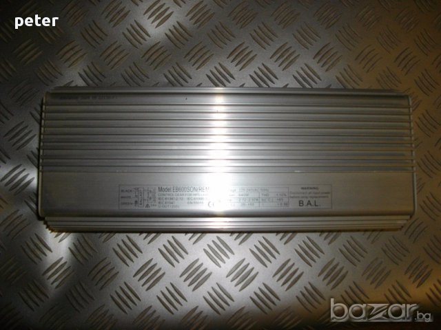 EB600SON  B.A.L, 600 WATT -баласт, снимка 1 - Други машини и части - 10750406