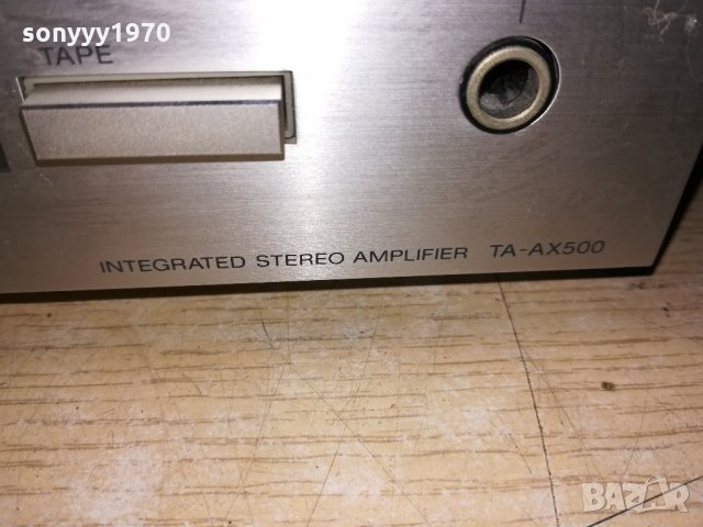 &sony ta-ax500 amplifier-made in japan-внос швеицария, снимка 15 - Ресийвъри, усилватели, смесителни пултове - 21637055