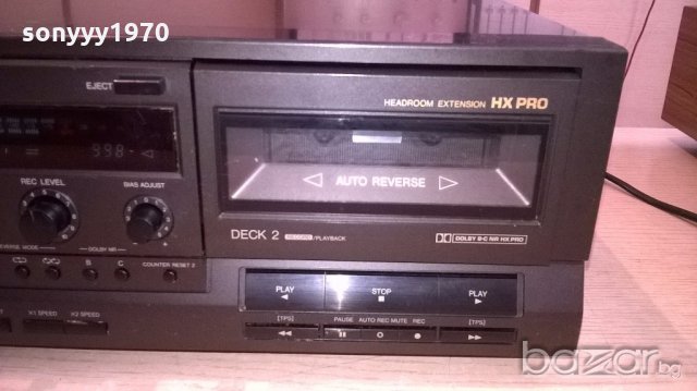 technics rs-tr333 deck hx pro-made in japan-внос швеицария, снимка 10 - Ресийвъри, усилватели, смесителни пултове - 18206637